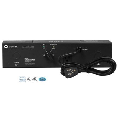 Liebert MicroPOD MP2-130HW 24A Maintenance Bypass Switch - Hardwired - 110 V AC