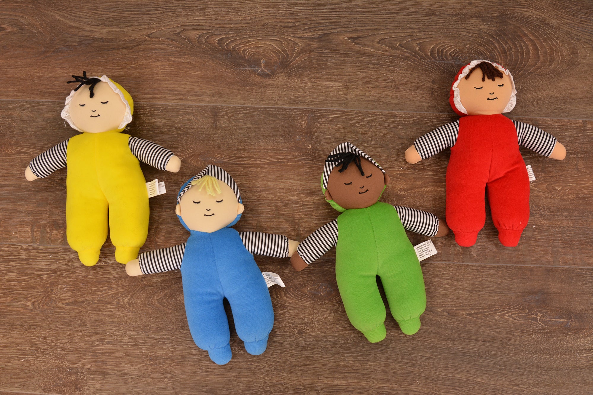 Baby's First Doll - Set of 4 Multi-Ethnic