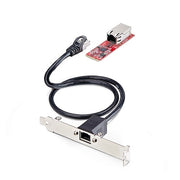 StarTech.com 1-Port 2.5GbE M.2 2280 Network Card Multi-Gigabit Speeds (2.5G/1G/100M/10M) NBASE-T (802.3bz) NIC M.2 B+M Key PCIe Ethernet Interface for