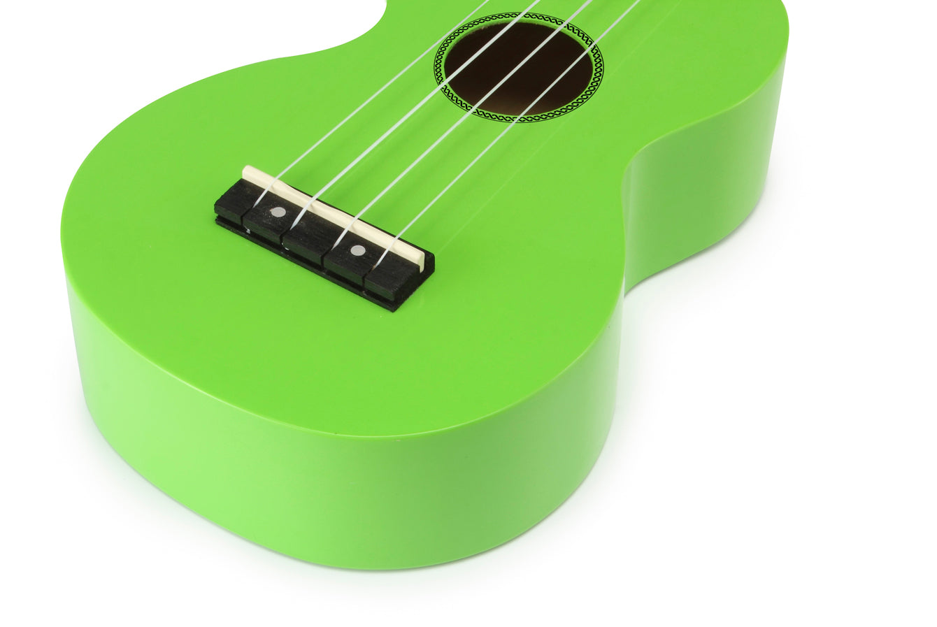 Mahalo MR1-GN Rainbow Soprano Ukulele. Green