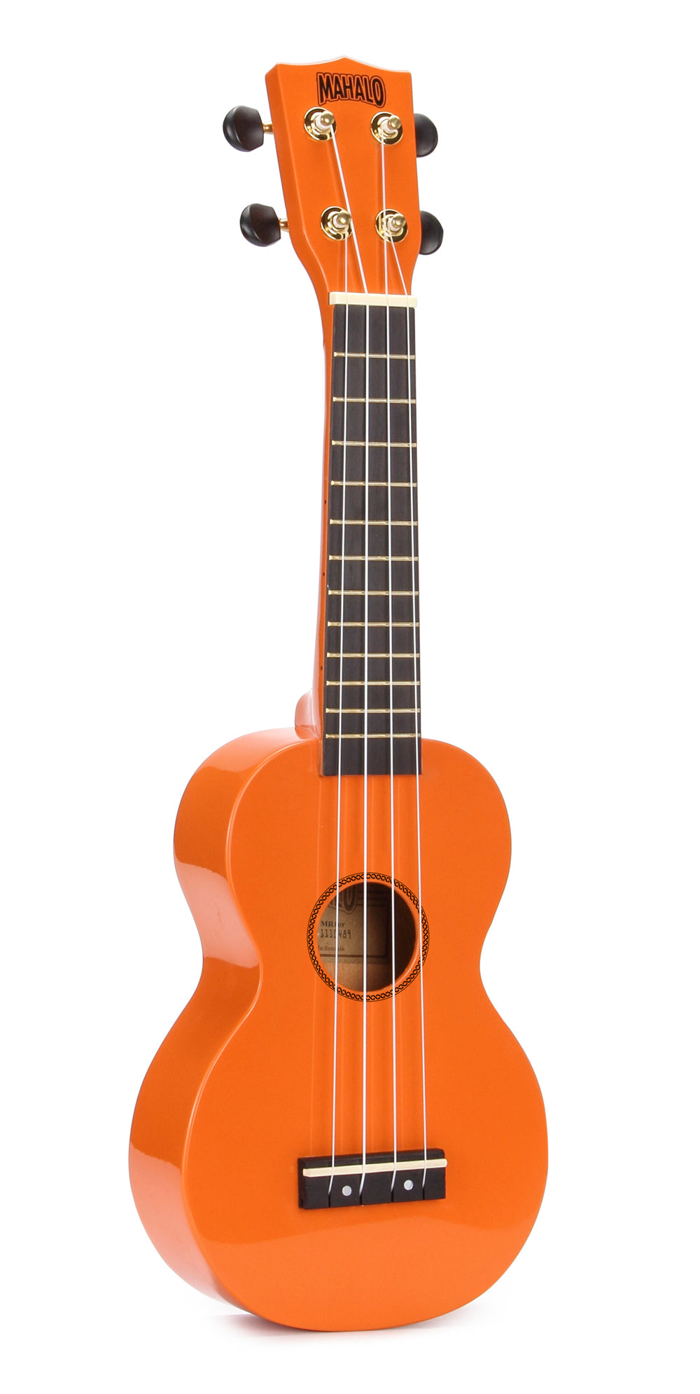 Mahalo MR1-OR Rainbow Soprano Ukulele. Orange