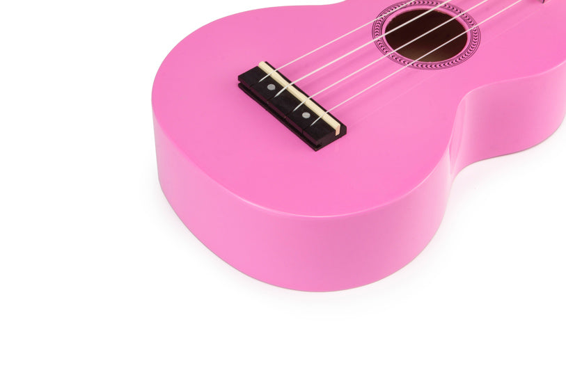 Mahalo MR1-PK Rainbow Soprano Ukulele. Pink