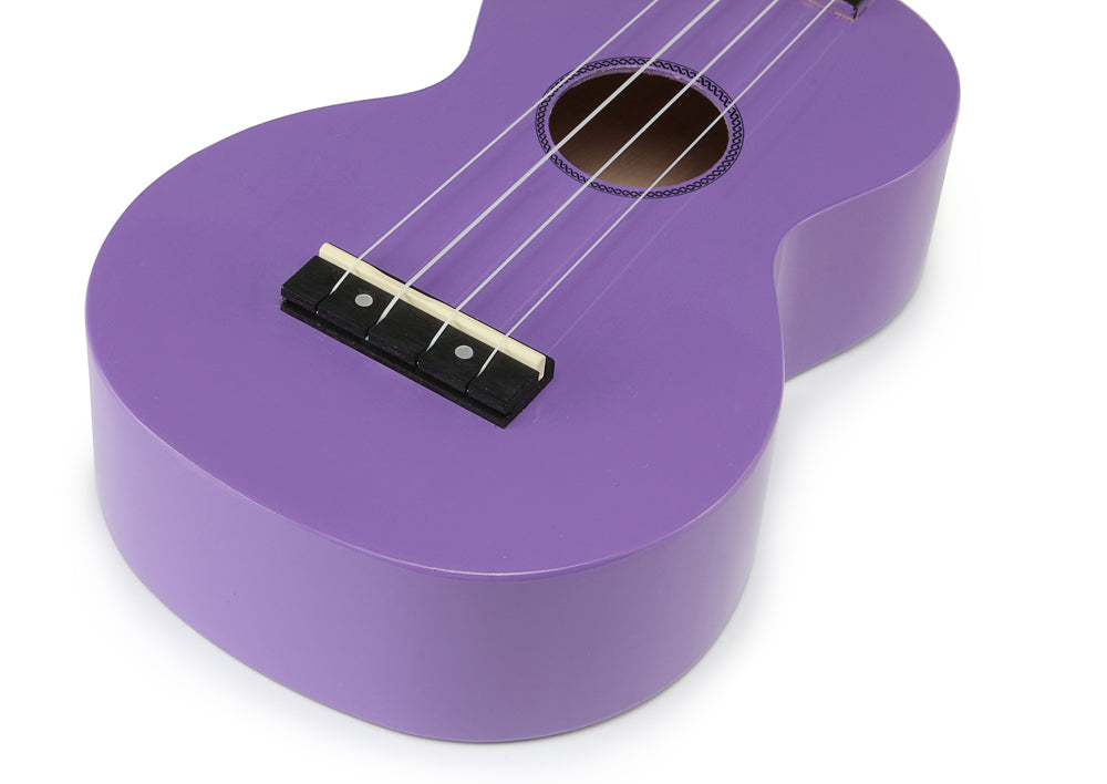 Mahalo MR1-PP Rainbow Soprano Ukulele. Purple