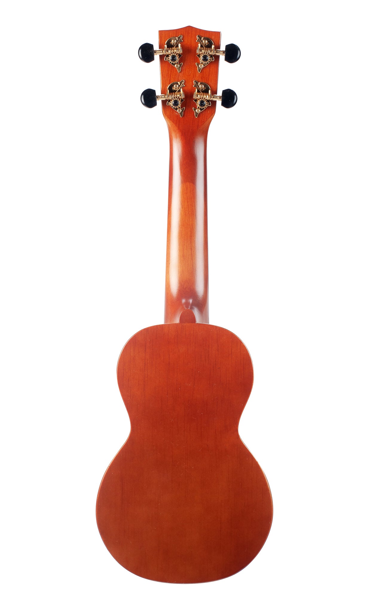 Mahalo MR1-TBR-PK Rainbow Soprano Ukulele Package. Trans Brown