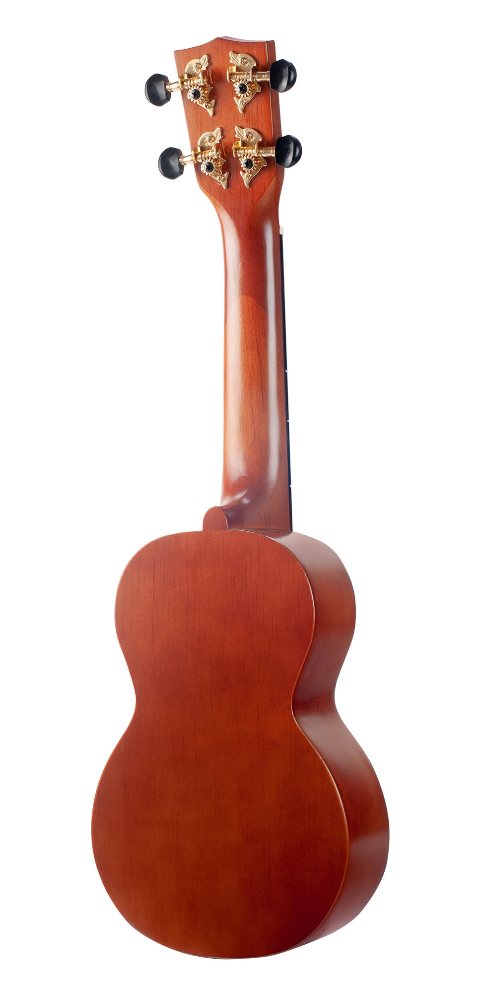 Mahalo MR1-TBR-PK Rainbow Soprano Ukulele Package. Trans Brown