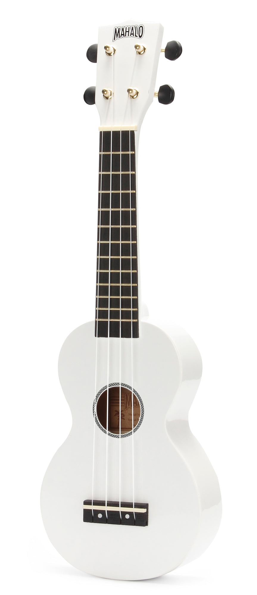 Mahalo MR1-WT Rainbow Soprano Ukulele. White