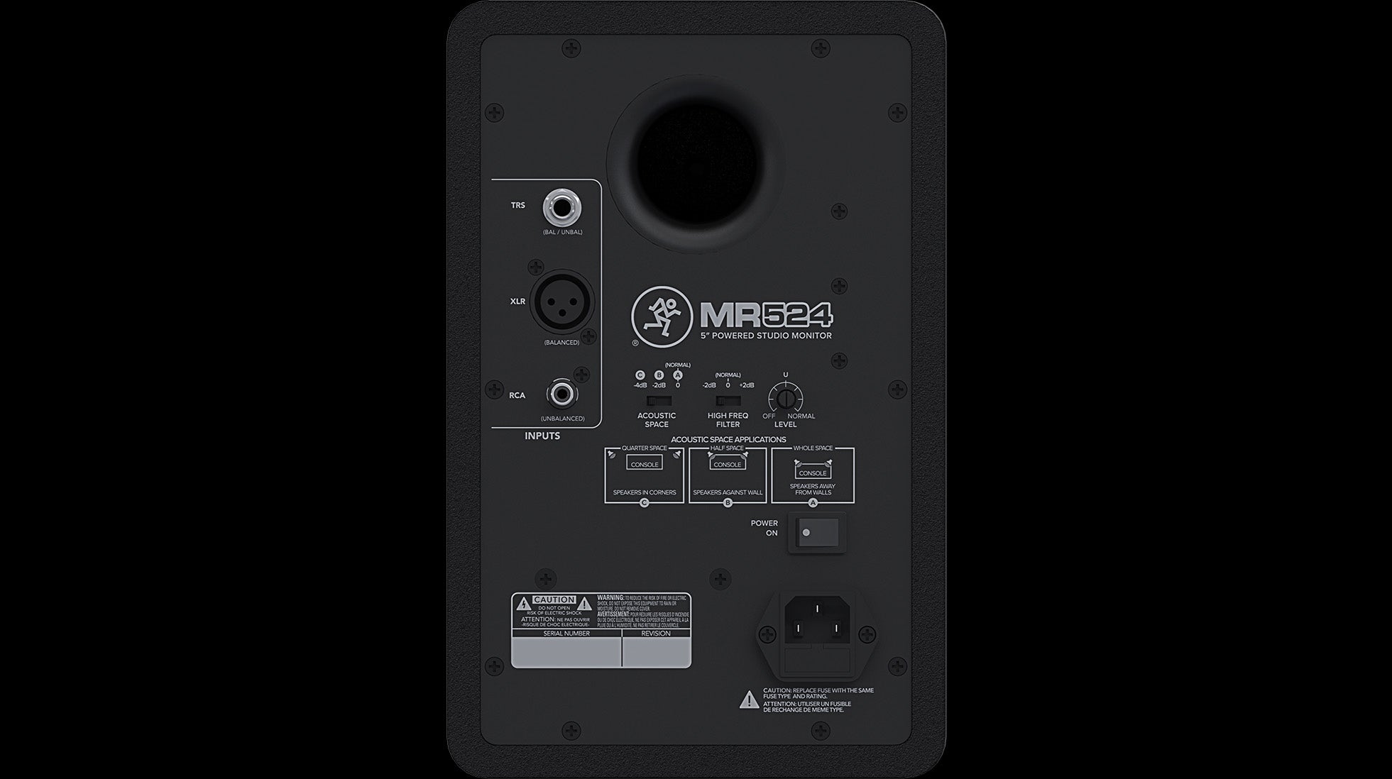 Mackie MR524 5" Powered Studio Monitor