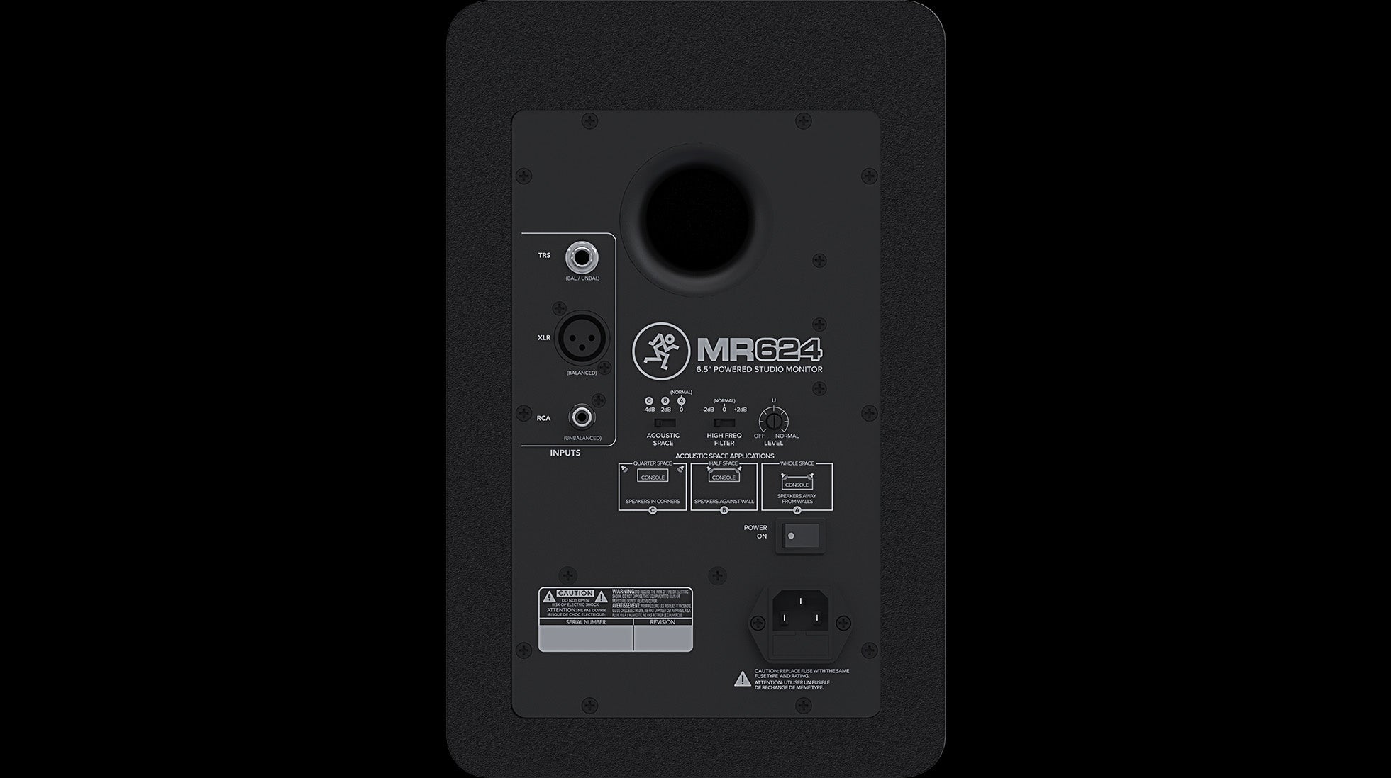 Mackie MR624 6.5" Powered Studio Monitor