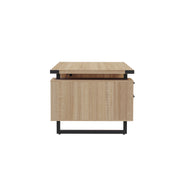 Mirella Dbl Ped Desk Bbb/Bf