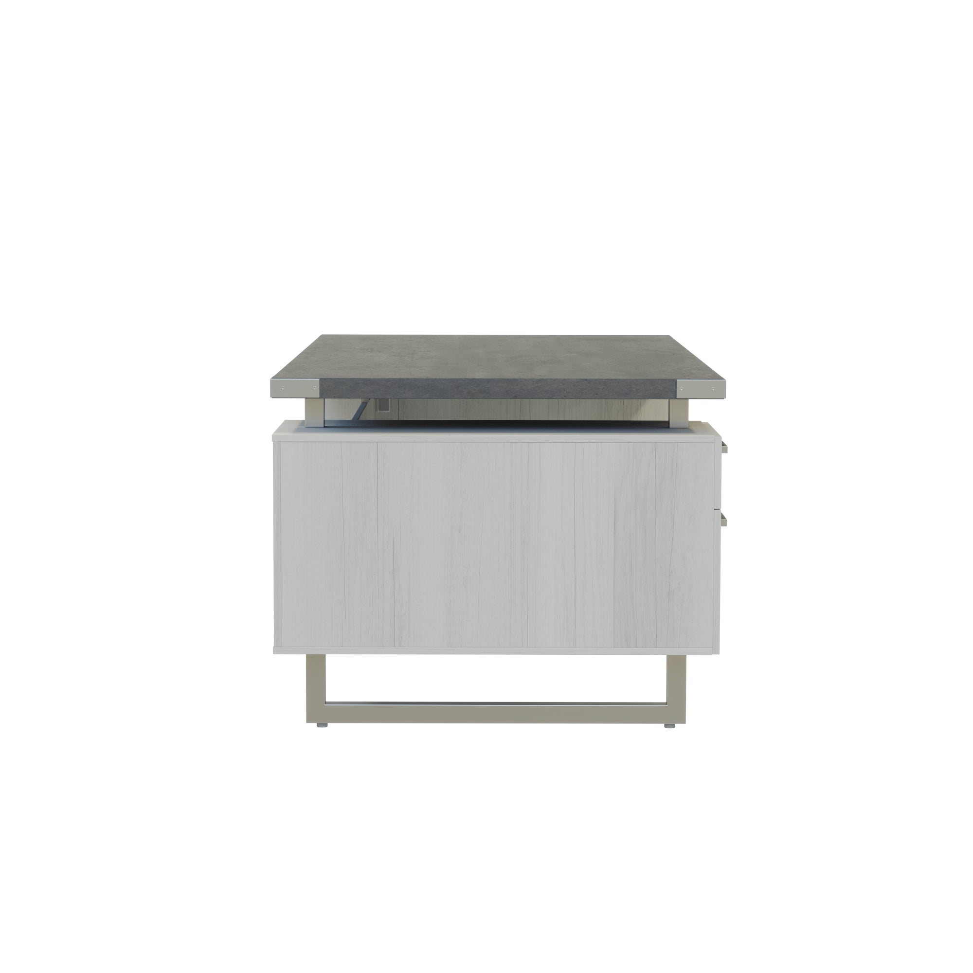 Mirella Dbl Ped Desk Bbb/Bf
