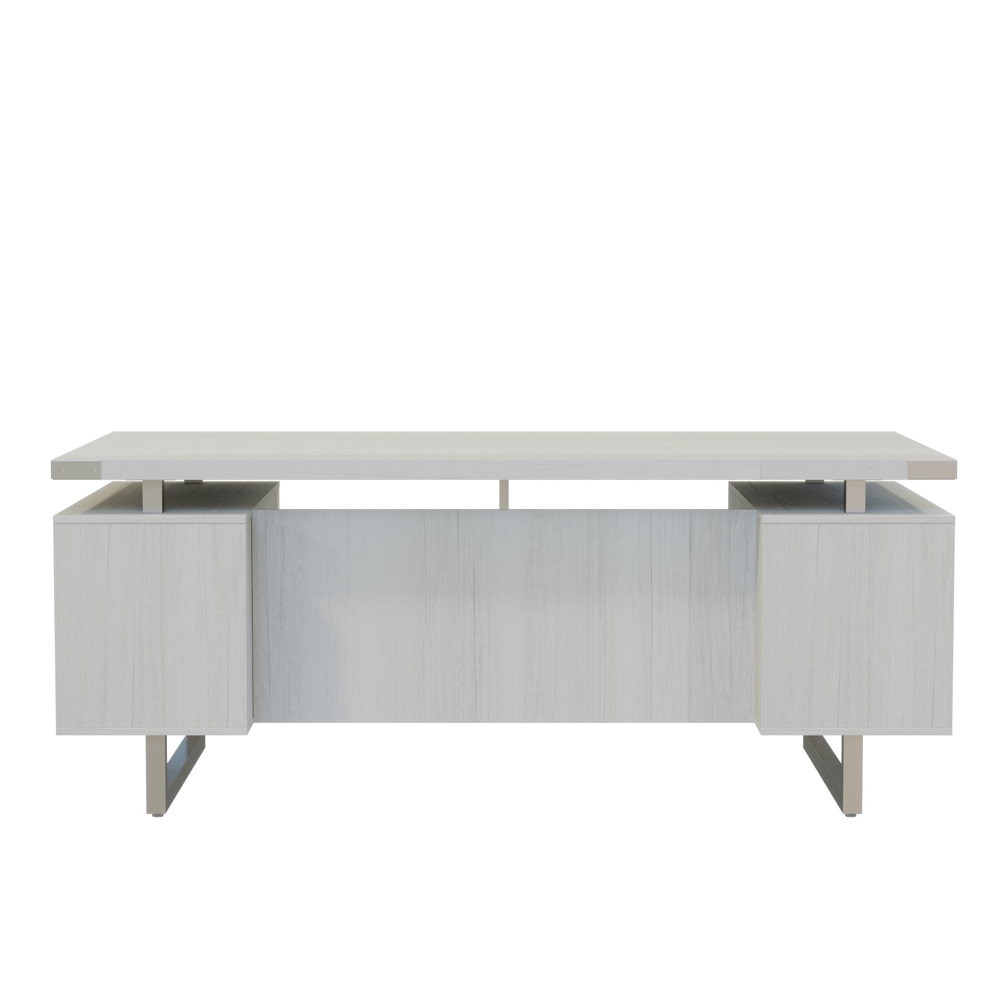 Mirella Dbl Ped Desk Bbb/Bf