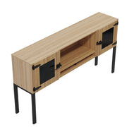Mirella 72" Hutch Glass Doors