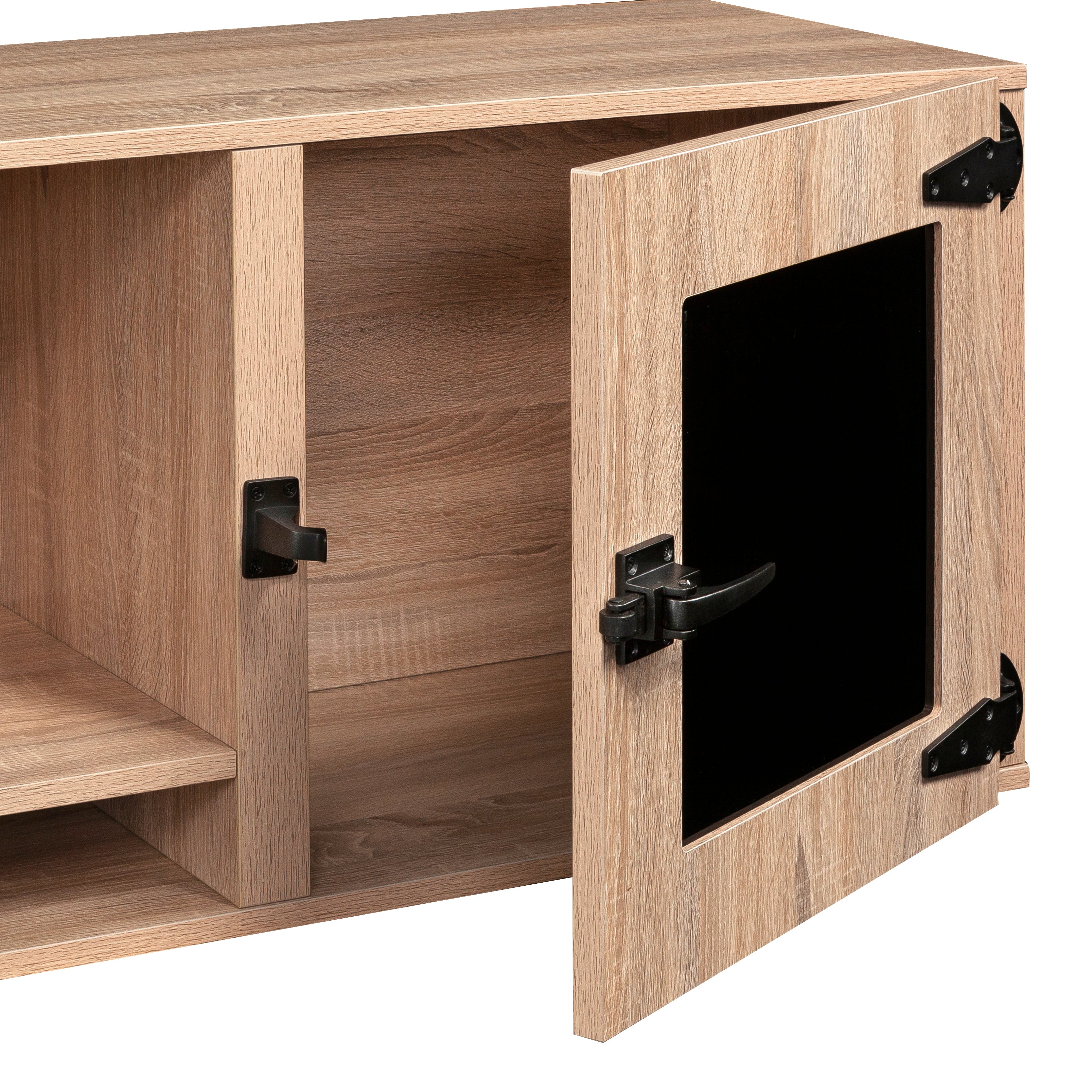 Mirella Hutch Gls Hinged Doors