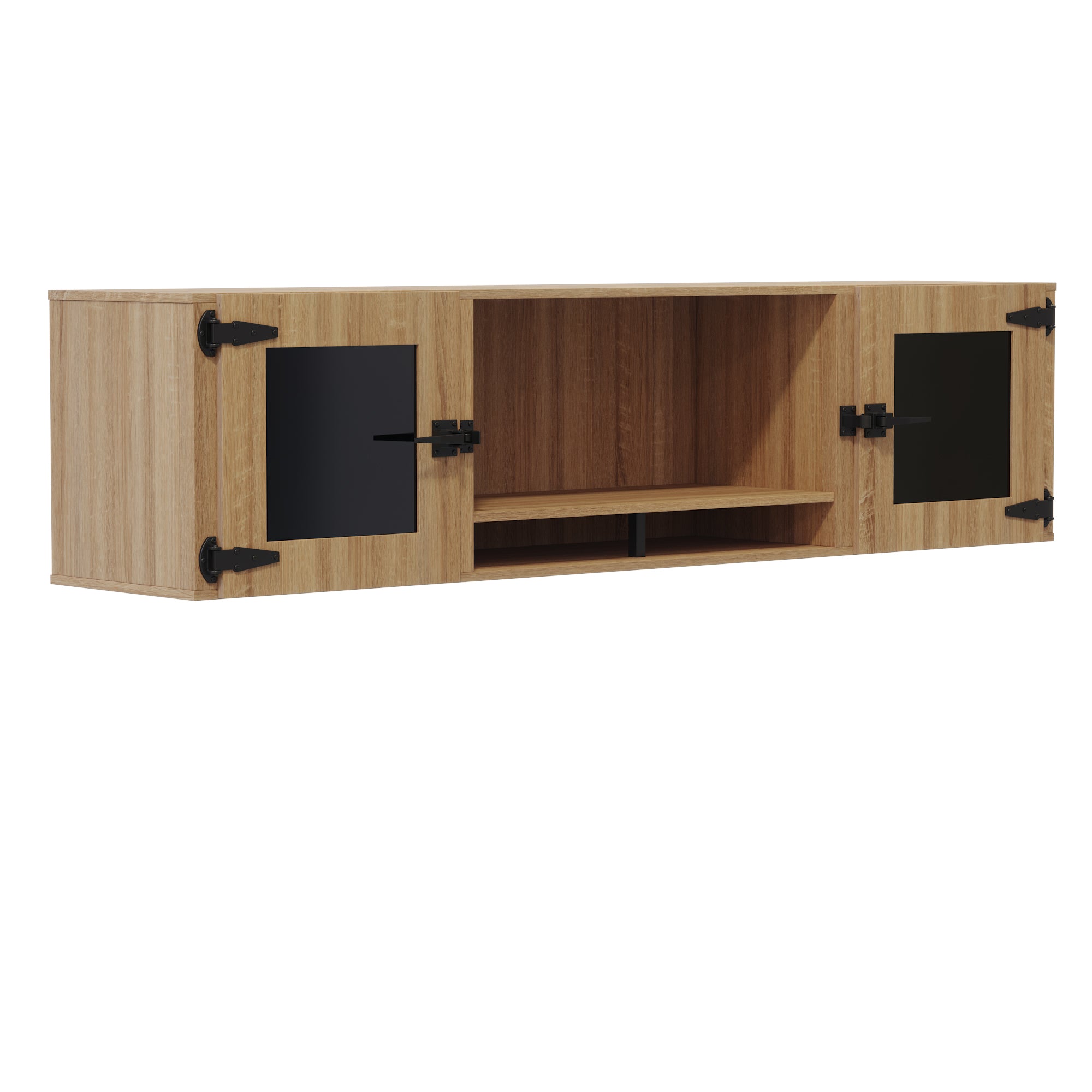 Mirella Hutch Gls Hinged Doors