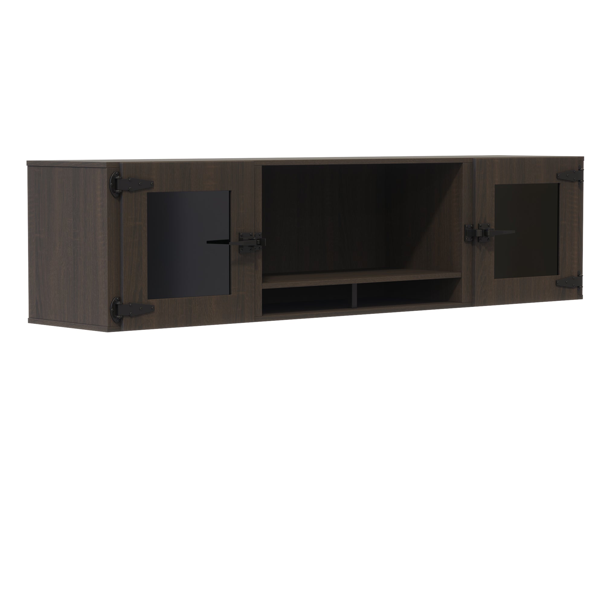 Mirella Hutch Gls Hinged Doors