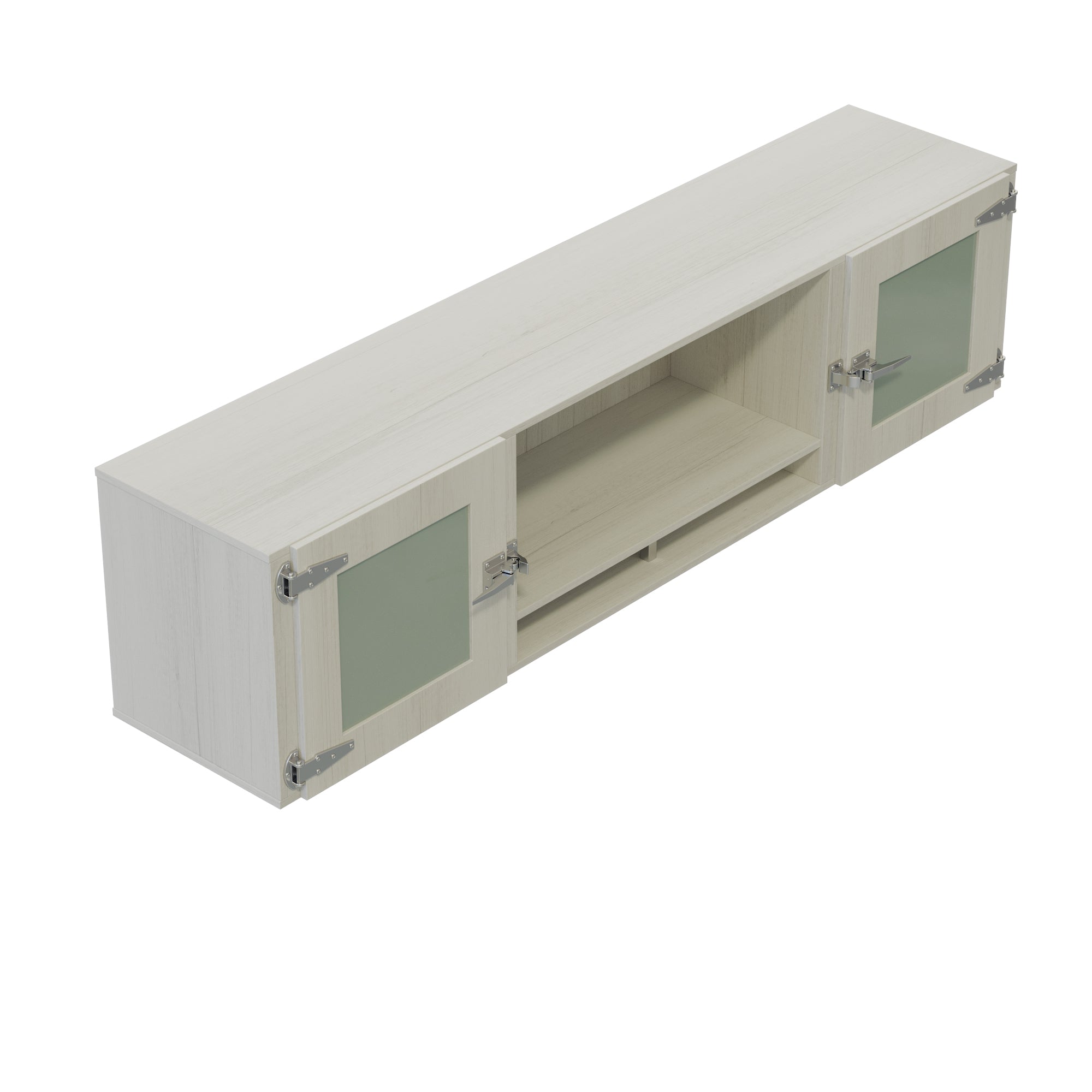 Mirella Hutch Gls Hinged Doors