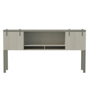 Mirella 72" Hutch Wood Doors