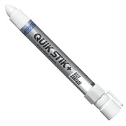 Markal Quik Stik Oily Surface Paint Marker, White, 48/Case