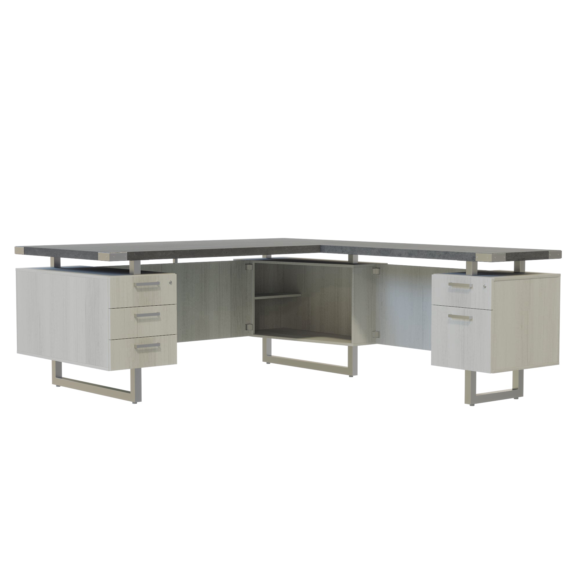 Mirella Desk Lconfig Bbb/Bf