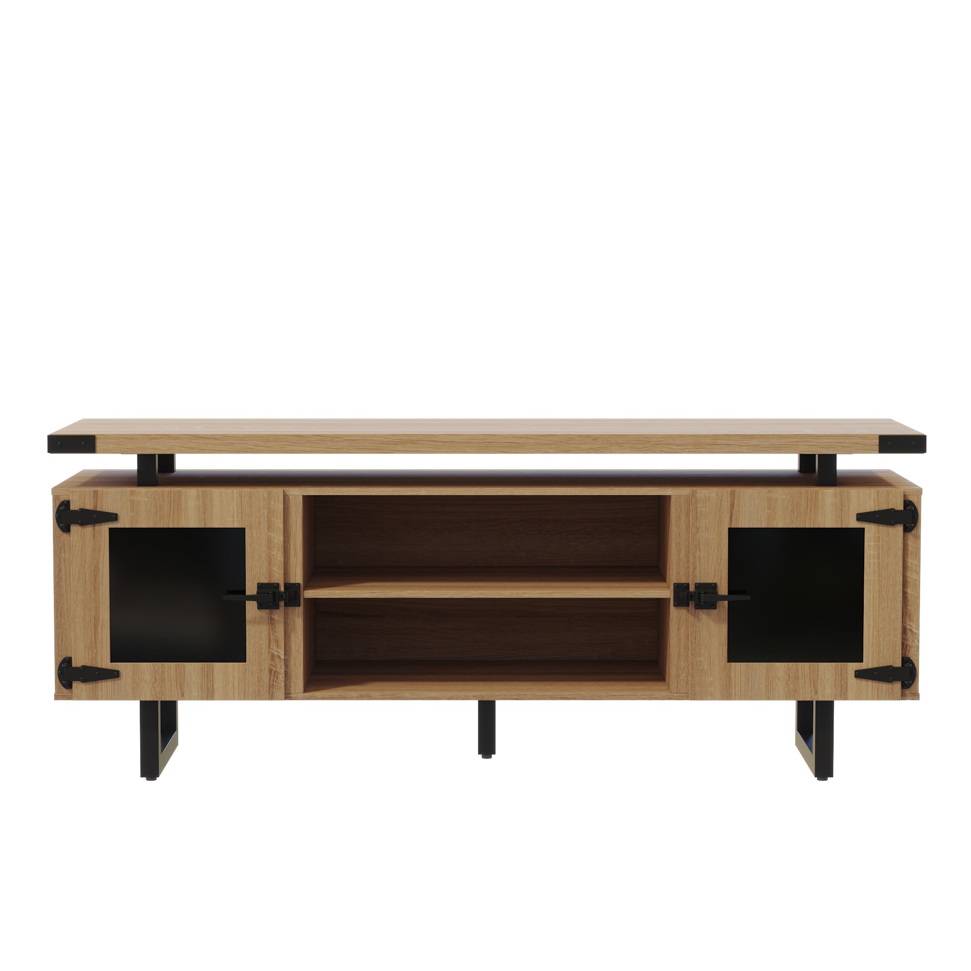 Mirella Low Wall Cabinet Glass