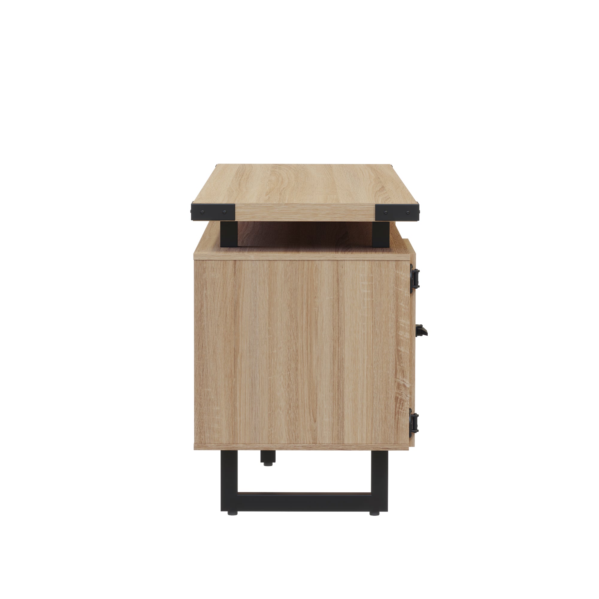 Mirella Low Wall Cabinet Glass