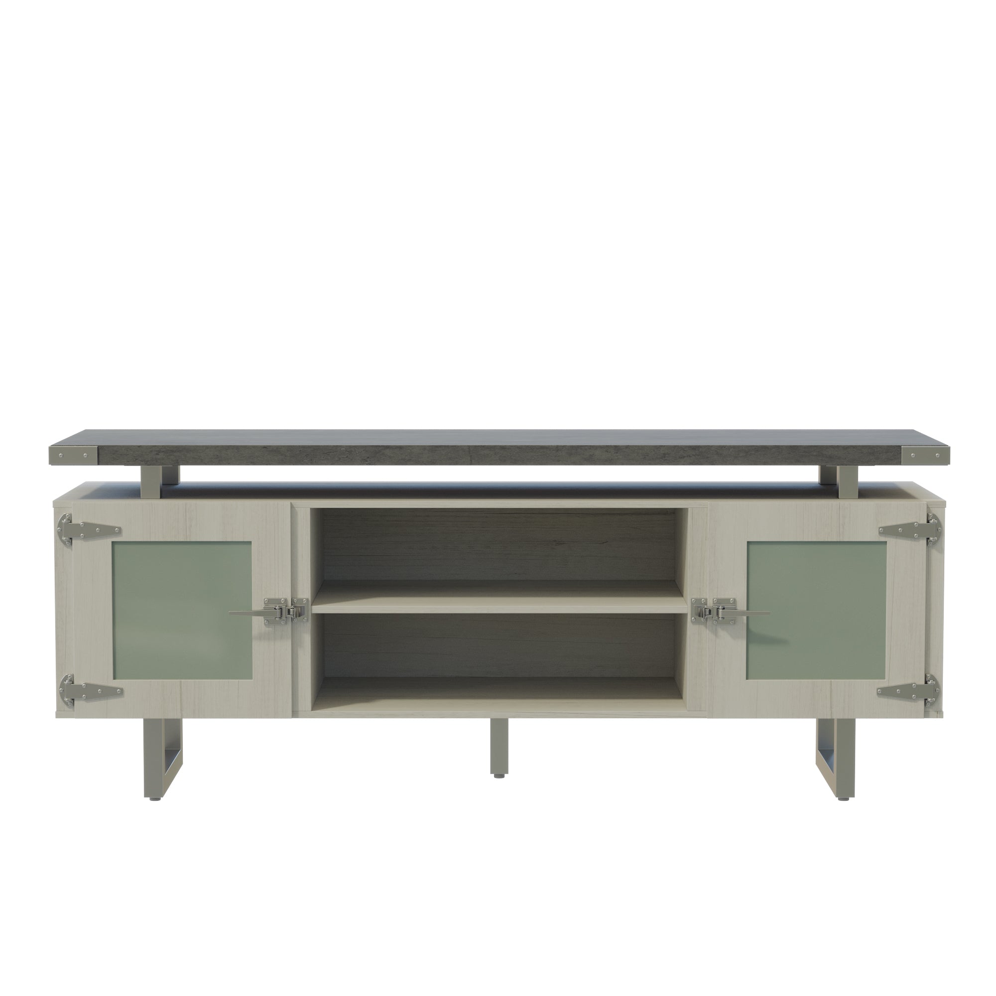 Mirella Low Wall Cabinet Glass