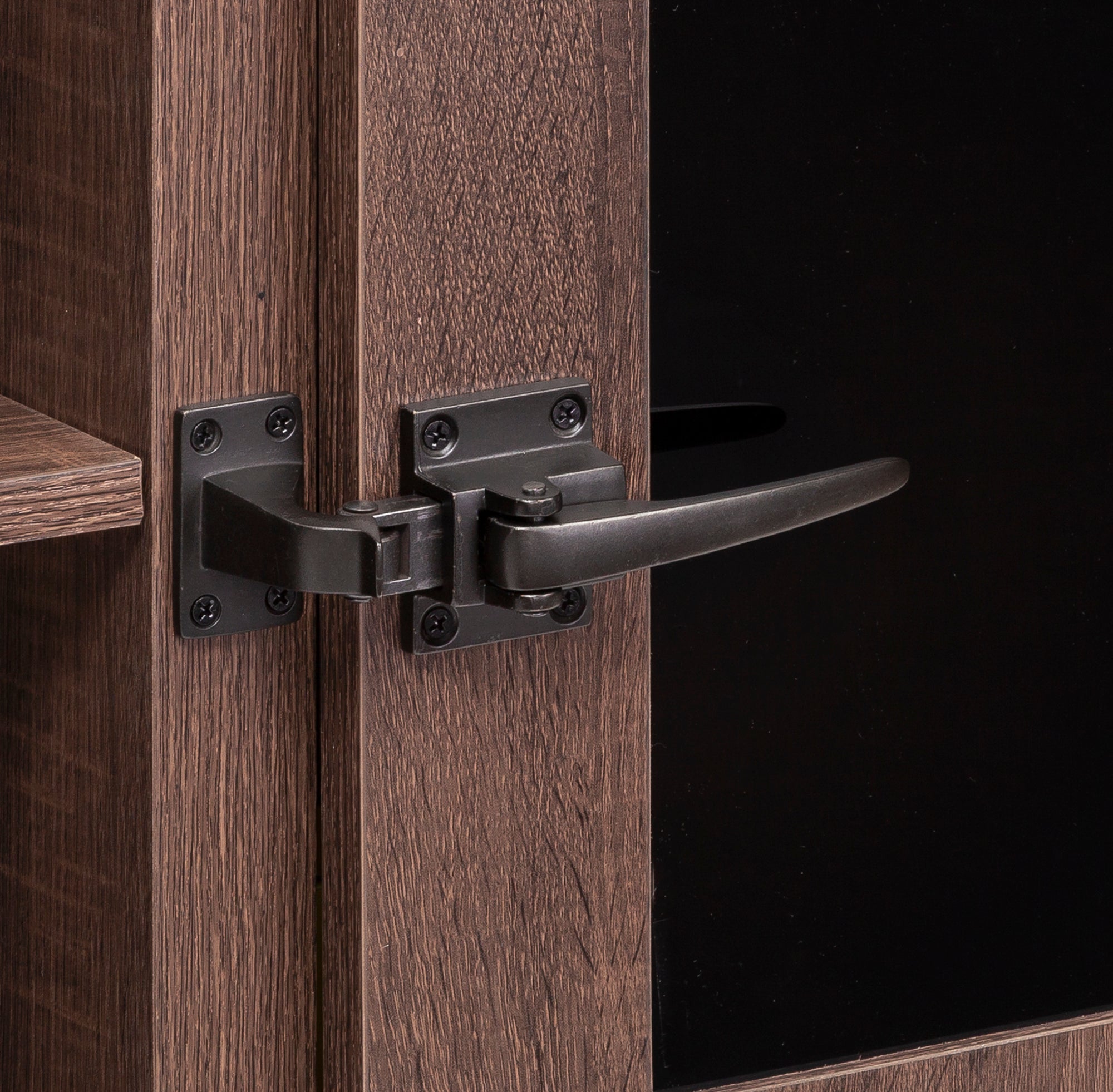 Mirella Low Wall Cabinet Glass