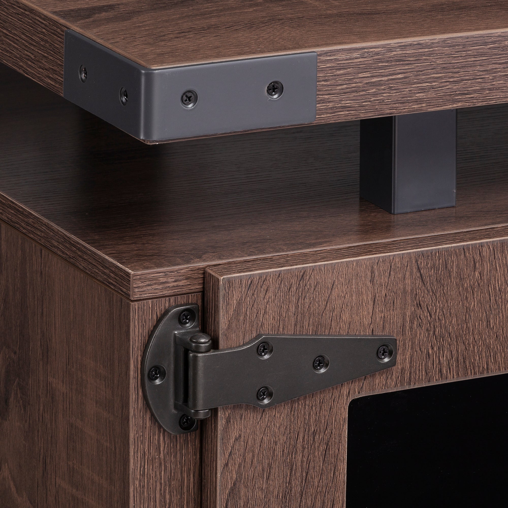 Mirella Low Wall Cabinet Glass