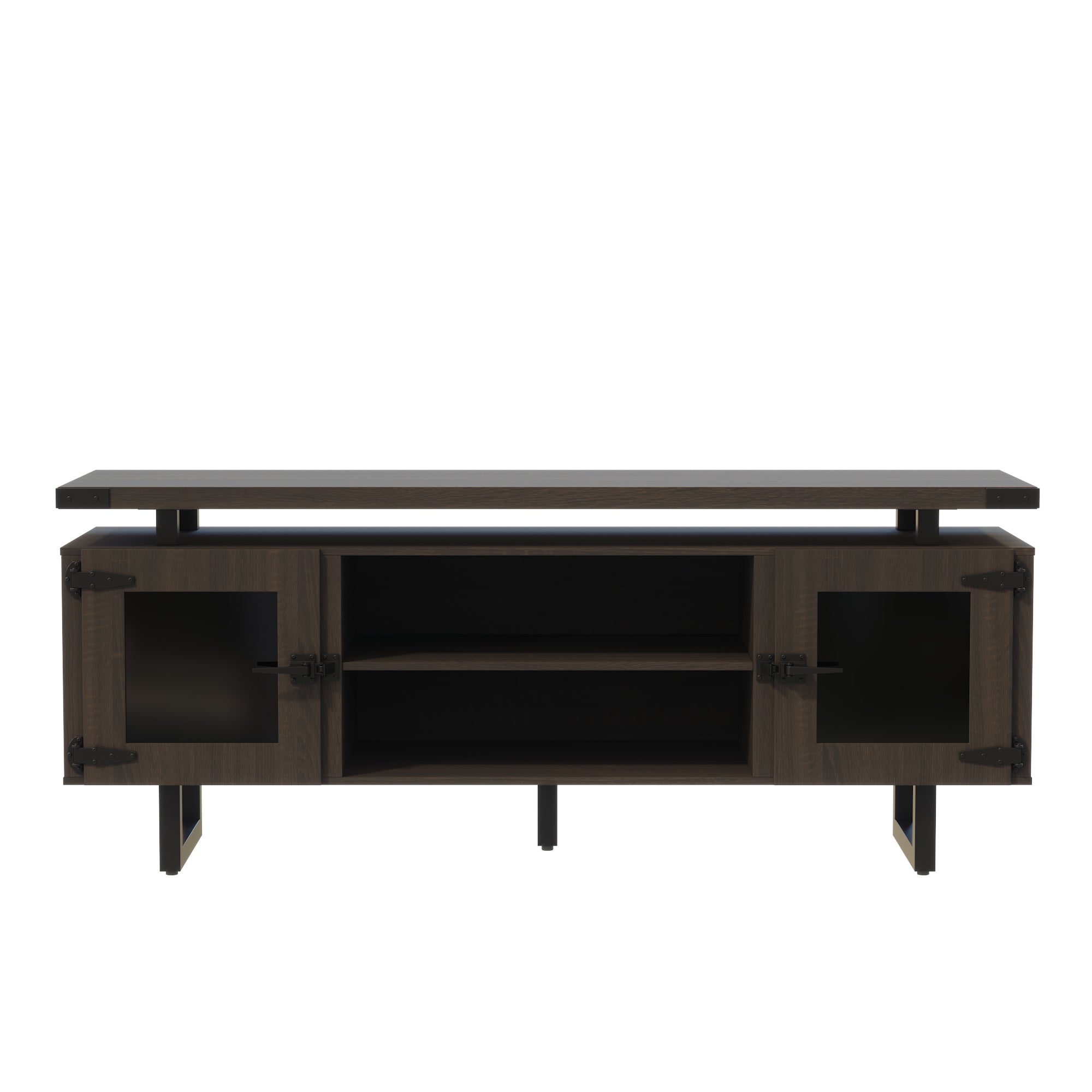 Mirella Low Wall Cabinet Glass