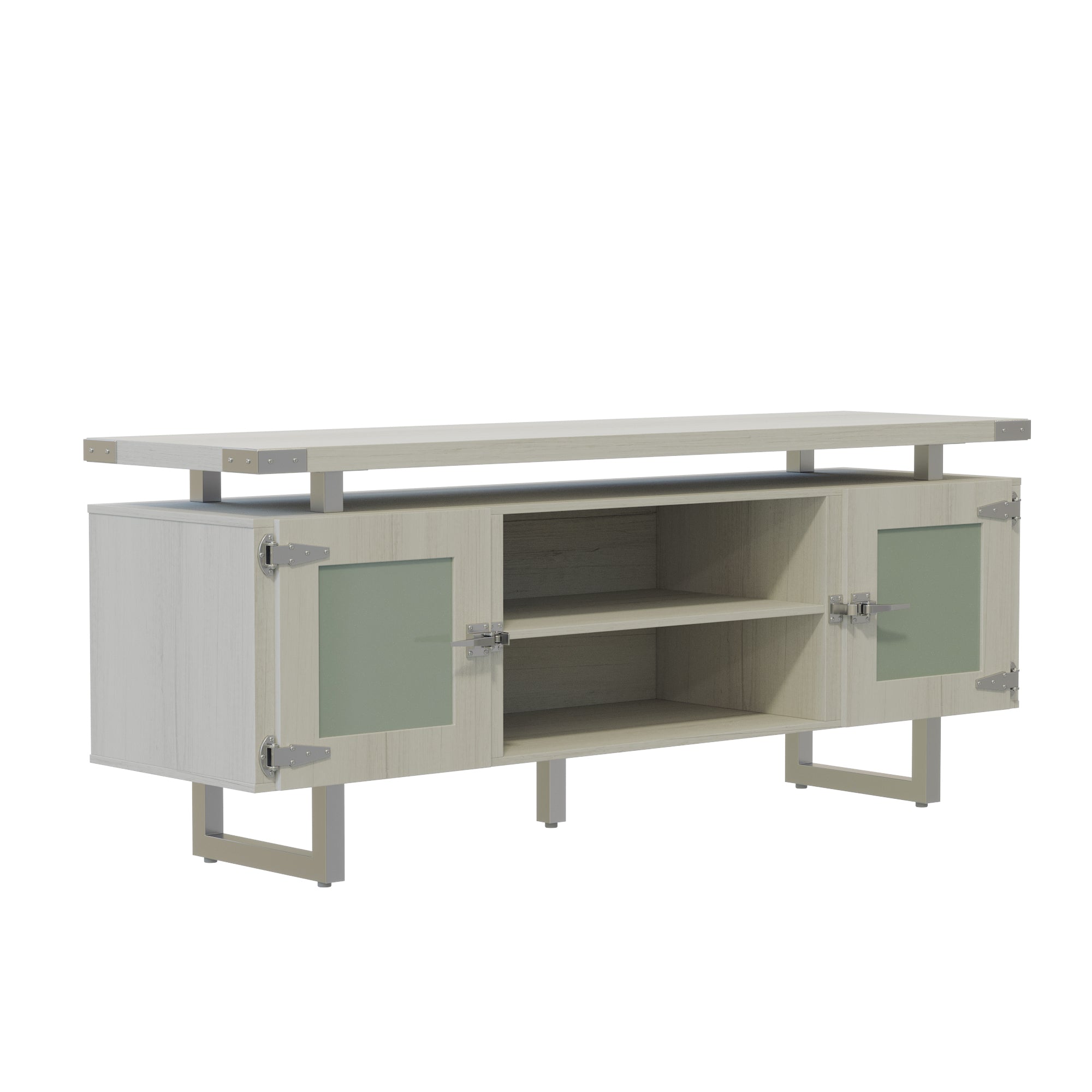 Mirella Low Wall Cabinet Glass