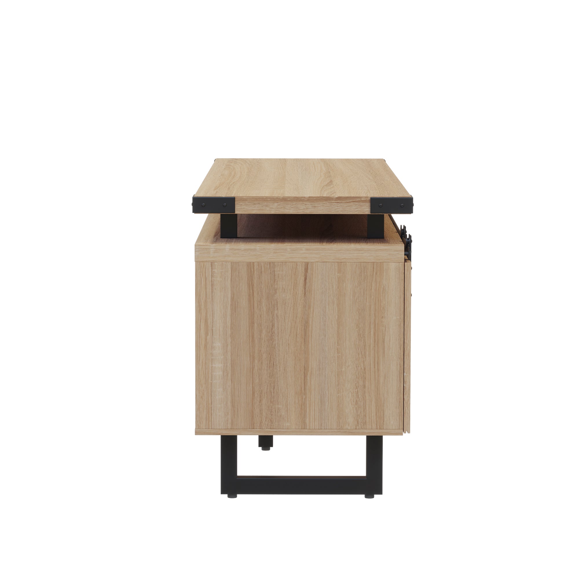 Mirella Low Wall Cabinet Wood