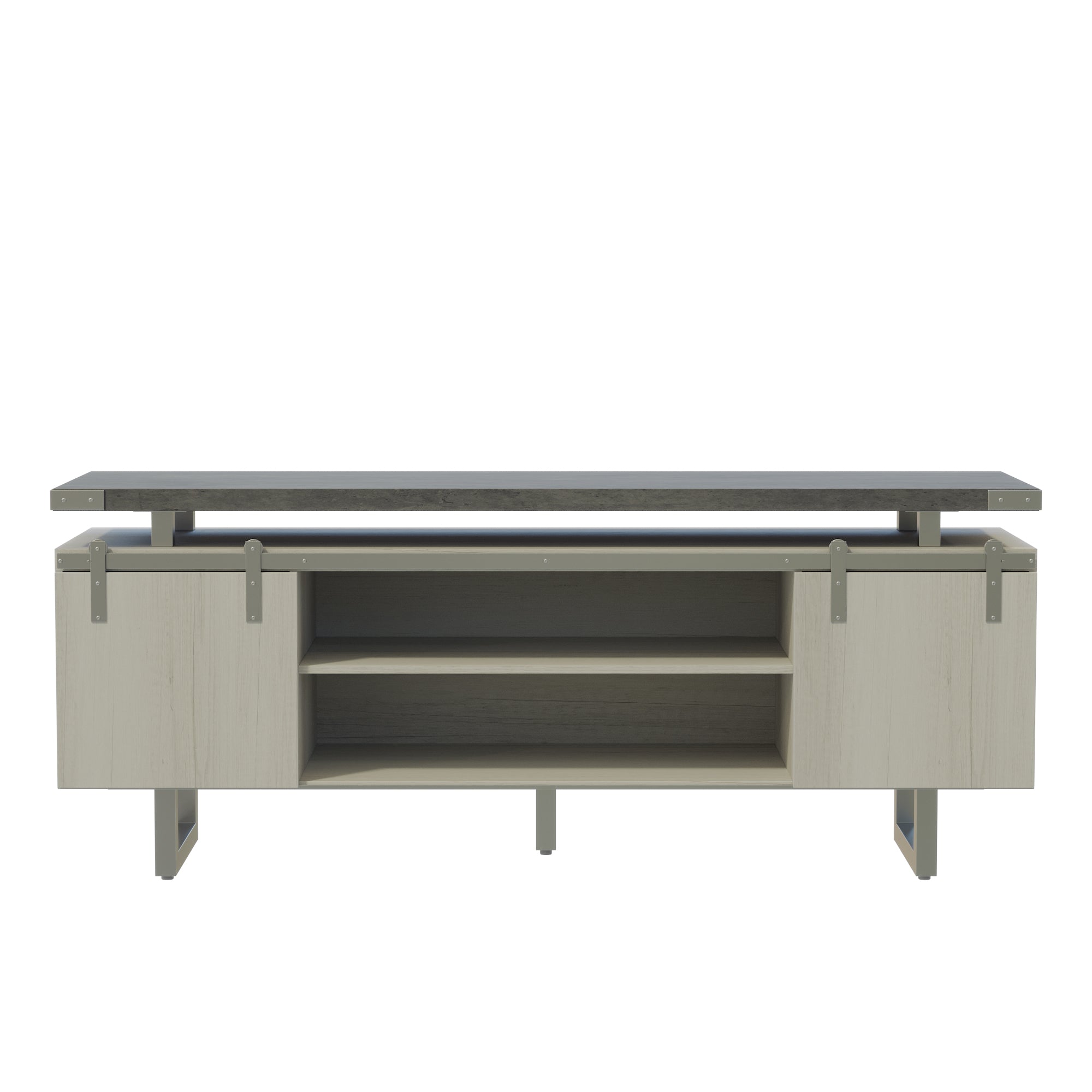 Mirella Low Wall Cabinet Wood