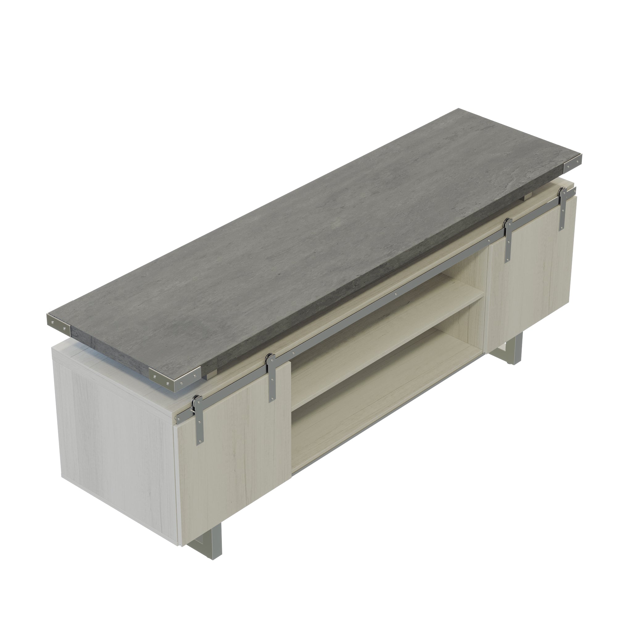 Mirella Low Wall Cabinet Wood