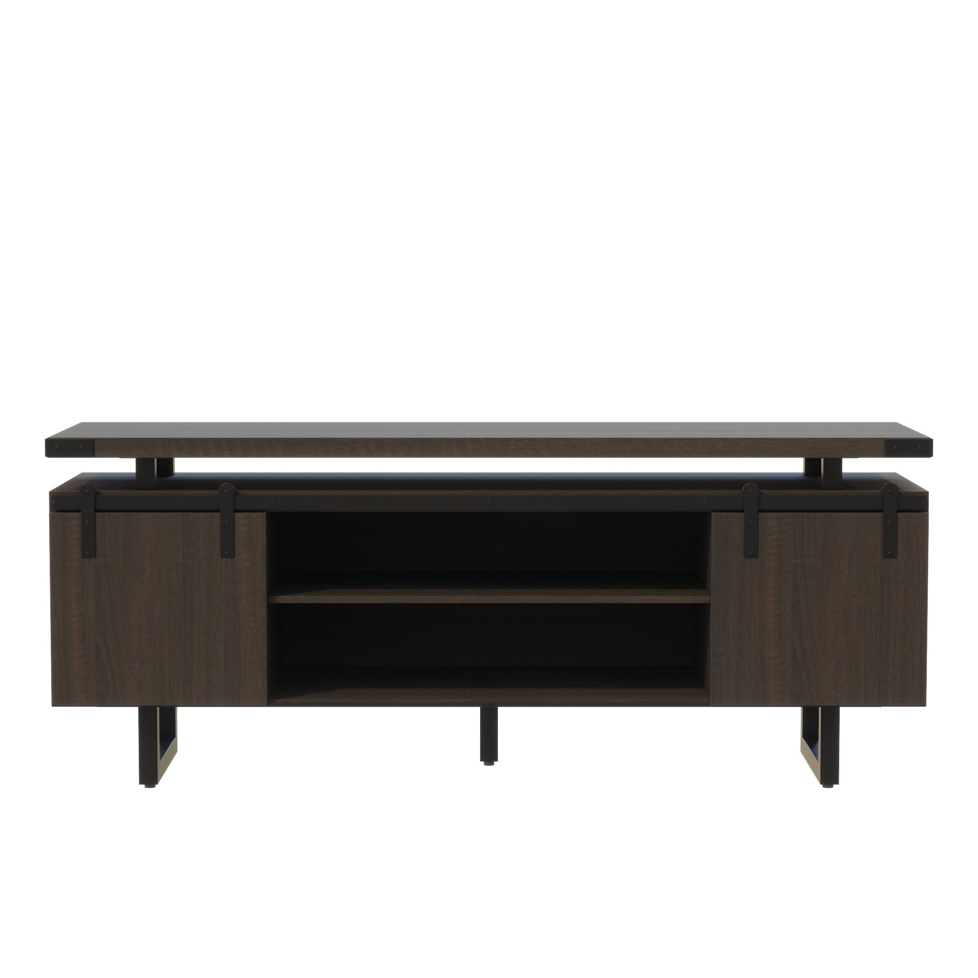 Mirella Low Wall Cabinet Wood