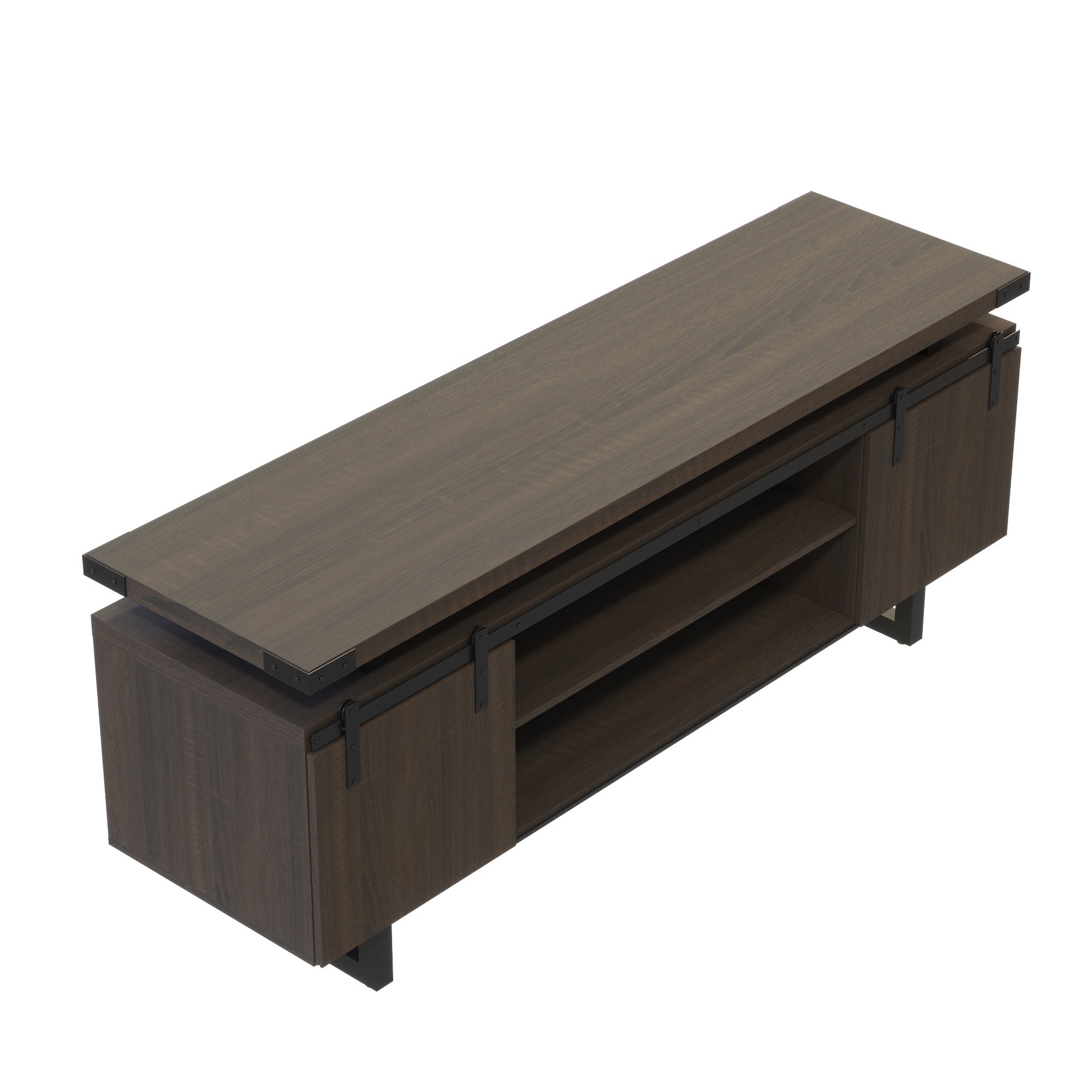 Mirella Low Wall Cabinet Wood