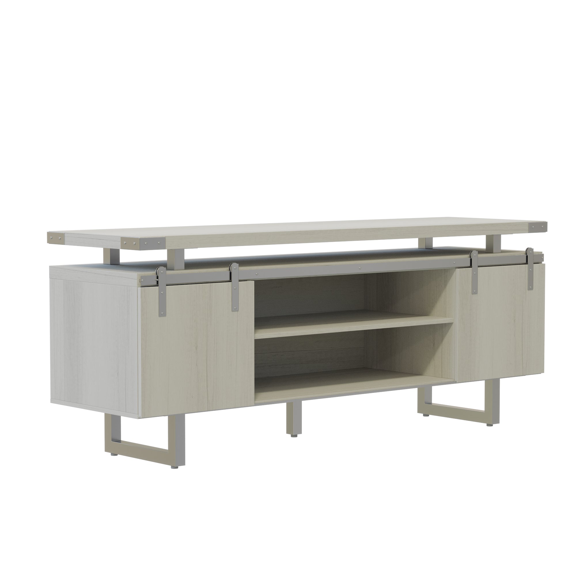 Mirella Low Wall Cabinet Wood