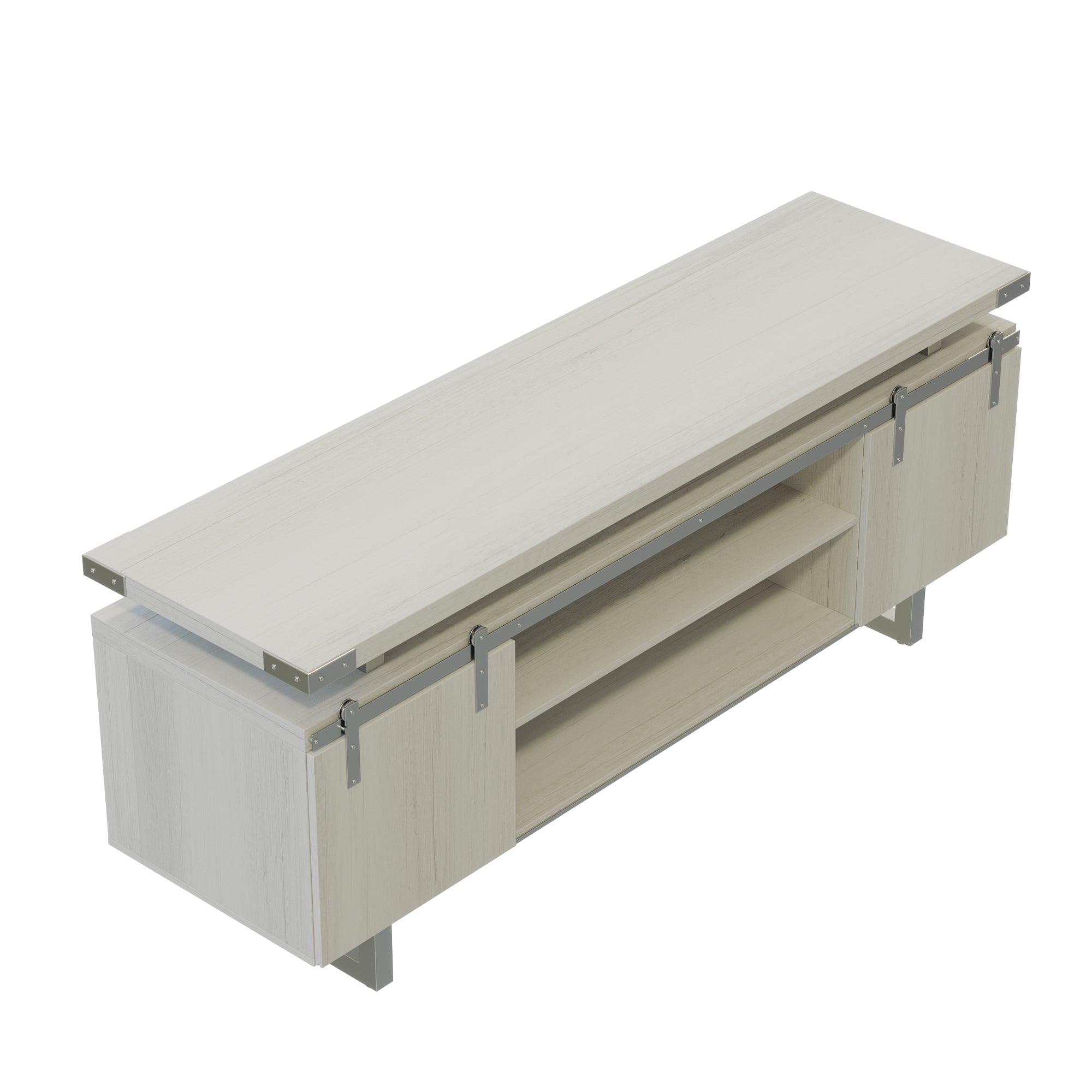 Mirella Low Wall Cabinet Wood