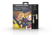 Monster MROCK2-12AWW Prolink Rock 1/4" Instrument Cable. 12 ft - Right Angle to Straight