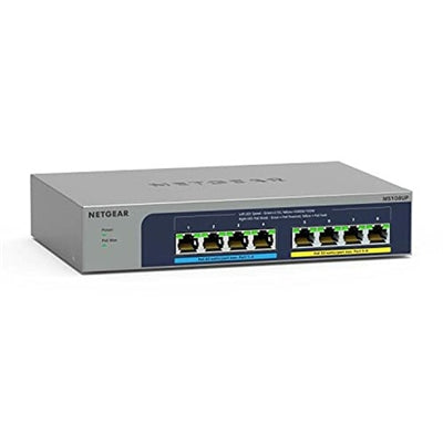 Netgear 8-port Ultra60 PoE++ Multi-Gigabit (2.5G) Ethernet Plus Switch - 8 Ports - 2.5 Gigabit Ethernet - MS108UP100NAS