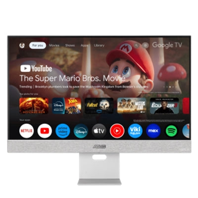 ASUS - ZenScreen 27" 4K IPS Smart Monitor with HDR (DisplayPort, HDMI, USB-C) - Silver