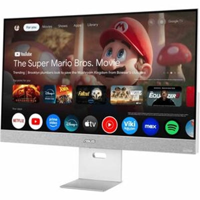 ASUS - ZenScreen MS32UC 32" Class 4K UHD Smart LED Monitor - 16:9 - 31.5" Viewable - in-plane Switching (IPS) - Silver