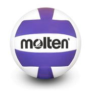 Camp/Recreation Volleyball MS500 Purple/White Machine Stitched Camp Ball, Ultra Soft Cover, Official Size