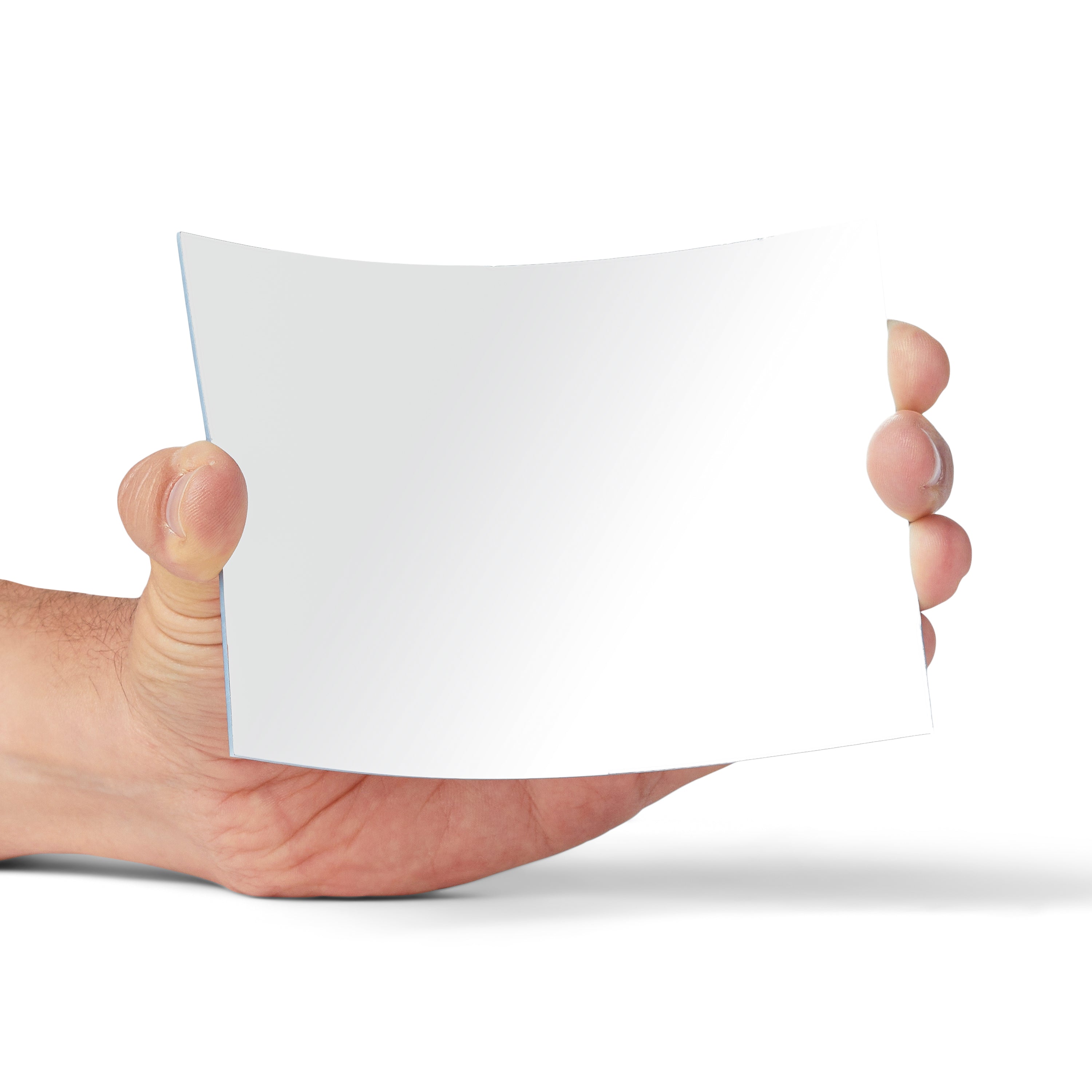 United Scientific® Mirrors, Flexible Acrylic, Double Sided 4” X 6”, Pk/3, comes with 3