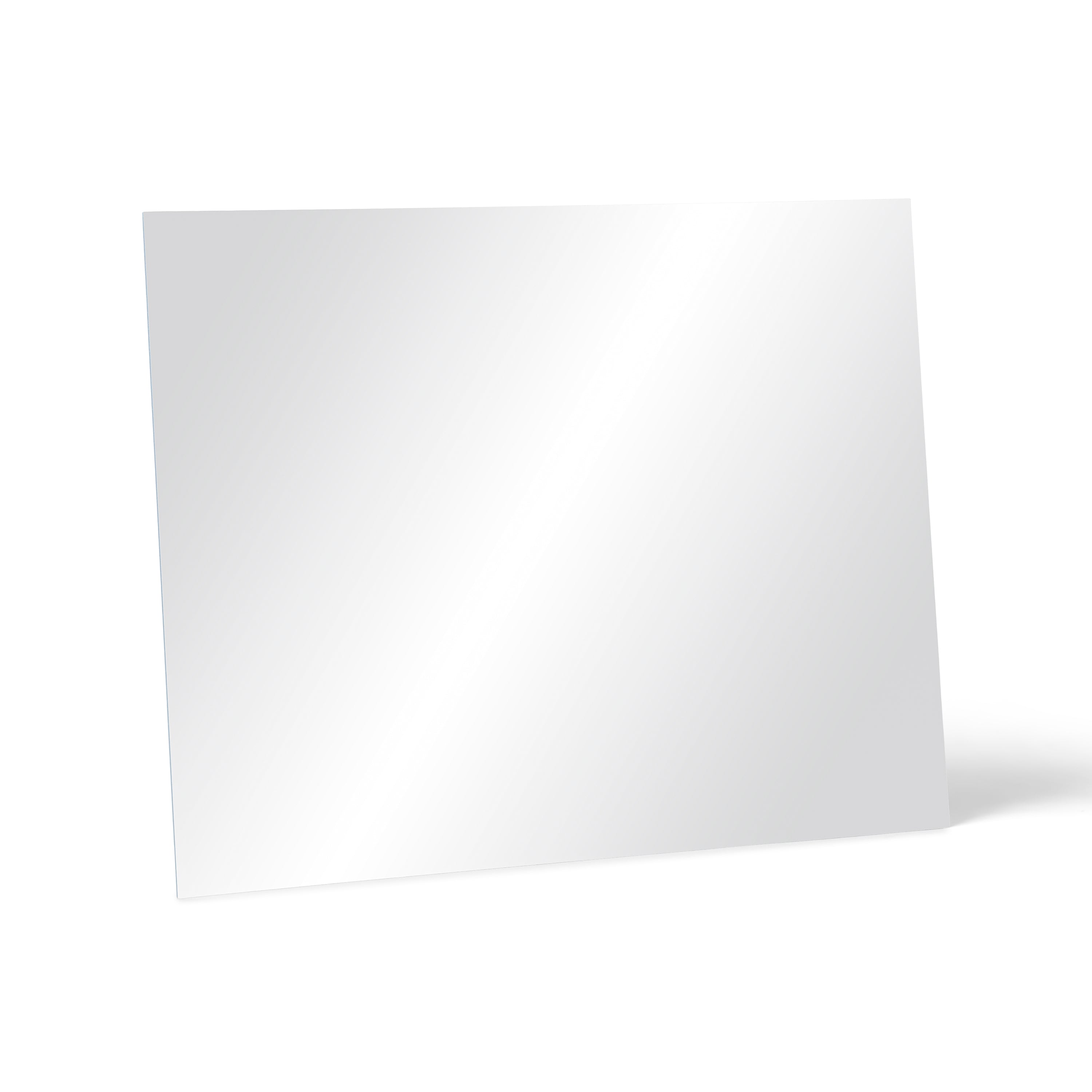 United Scientific® Mirrors, Flexible Acrylic, Double Sided 8.5” X 11”, Pk/4, comes with 4