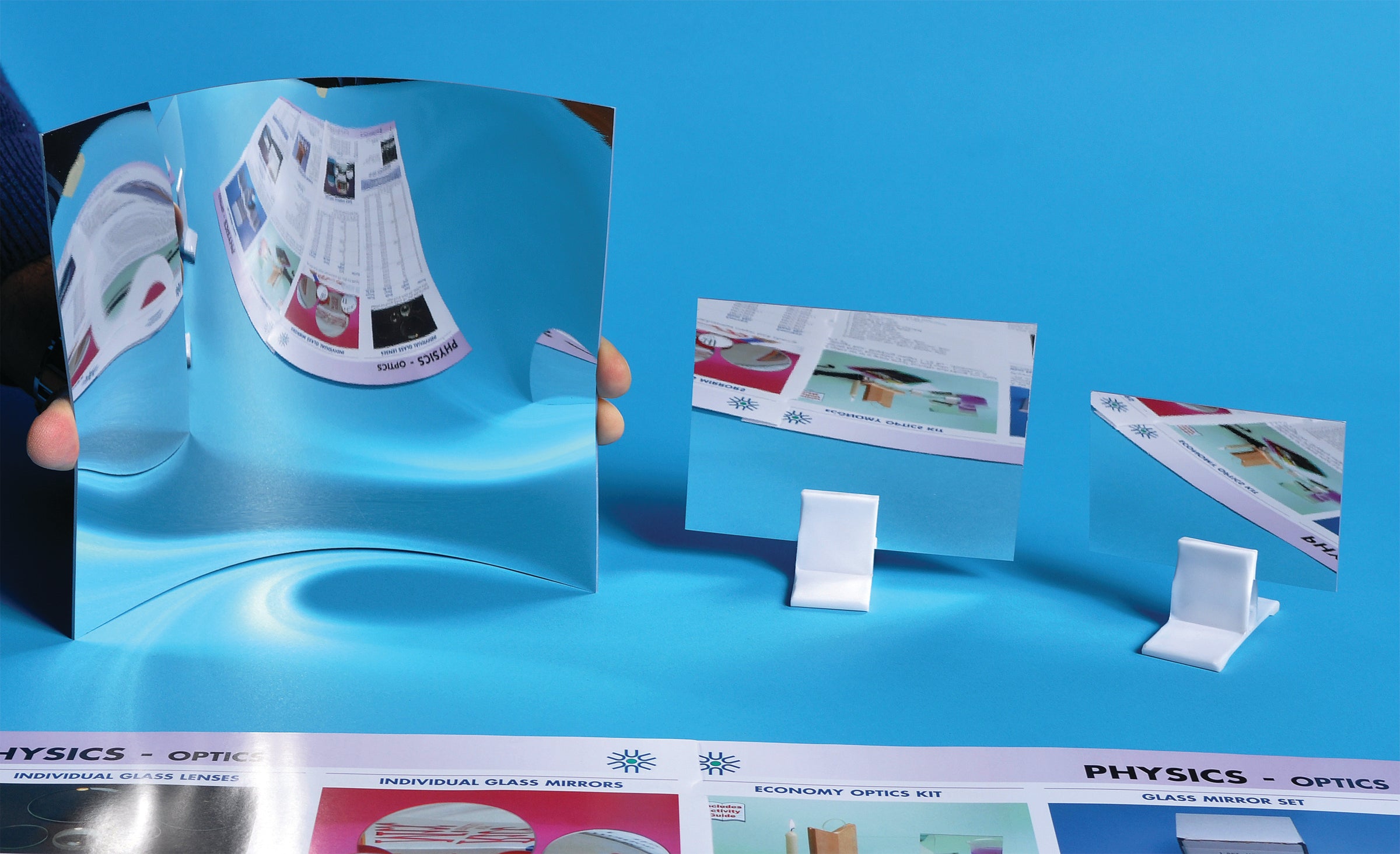 United Scientific® Mirrors, Flexible Acrylic, Double Sided, Pk/12 , comes with 12