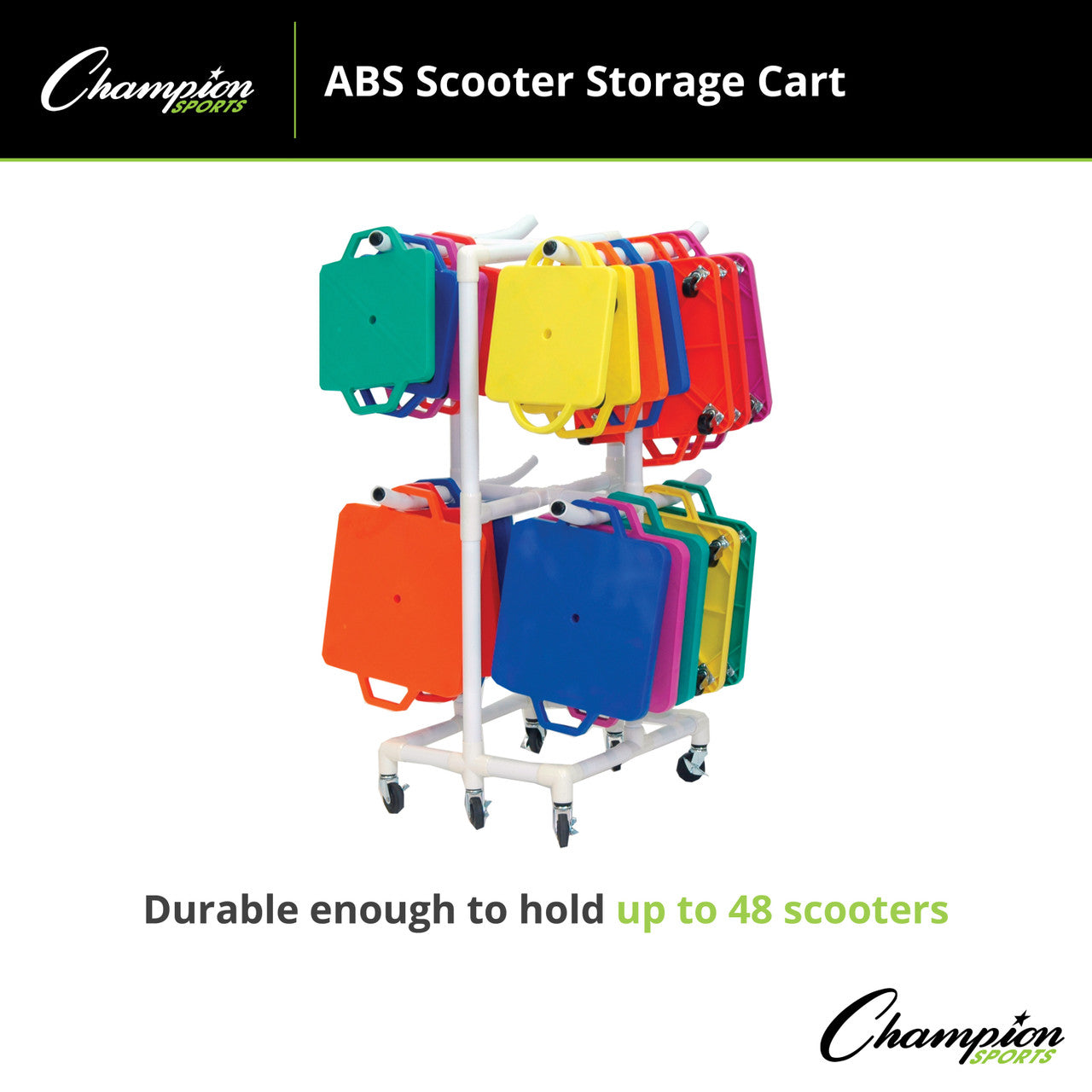 ABS Scooter Storage Cart