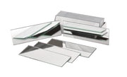 United Scientific® Plane Glass Mirror Strips, 2" X 2", comes with 12