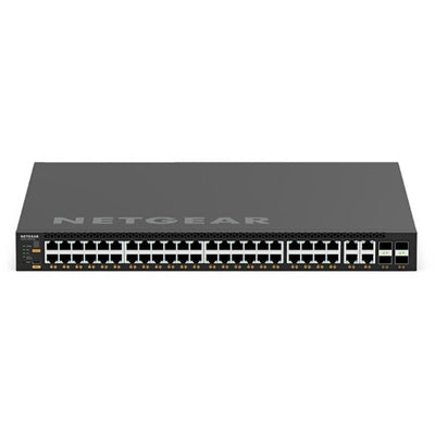 NETGEAR M4350-44M4X4V Managed L3 2.5G Ethernet (100/1000/2500) Power Over Ethernet (PoE) 1U Black
