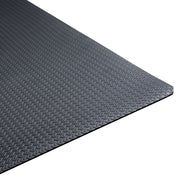 CAP Fitness Mat with Diamond Plate Pattern 46"x93" 7mm-6xVertical PDQ