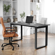 Redmond Commercial 60x24 Conference Table with 1" Thick Double Sided Laminate Table Top with PVC Edging and Heavy Duty U-Frame Steel Base, Gray Oak
